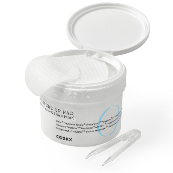 COSRX One Step Moisture Up Pad drėkinamieji ir raminamieji padeliai