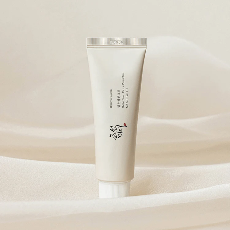 BEAUTY OF JOSEON Relief Sun Rice & Probiotics SPF 50 kremas nuo saulės