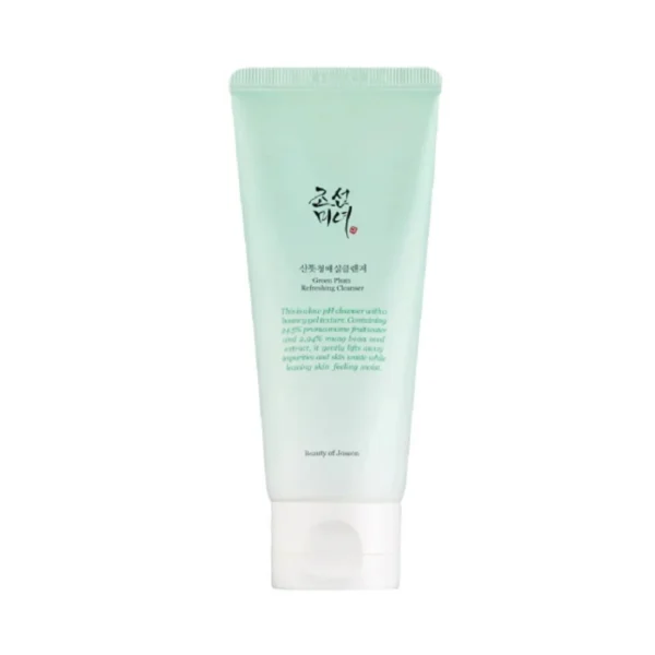 Beauty of Joseon Green Plum Refreshing Cleanser – Veido prausiklis su žaliąsiais slyvais