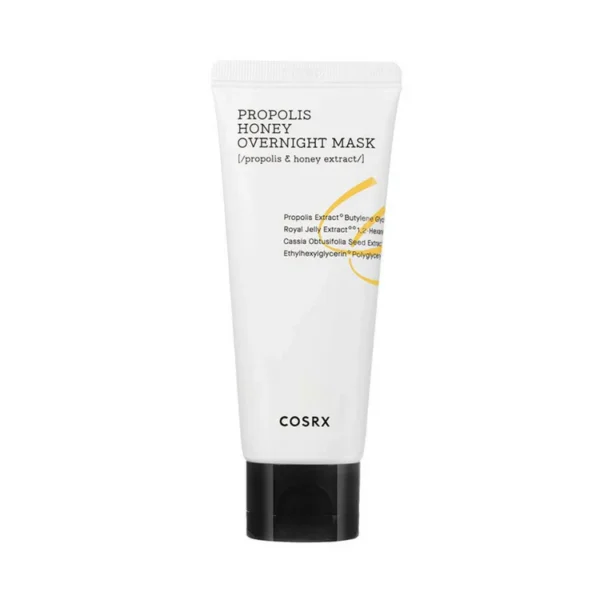 COSRX Propolis Honey Overnight Mask – Naktinė veido kaukė su propoliu ir medumi