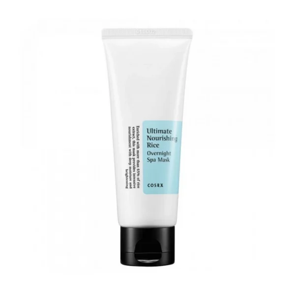 COSRX Ultimate Nourishing Rice Overnight Spa Mask – Naktinė kaukė su ryžiais