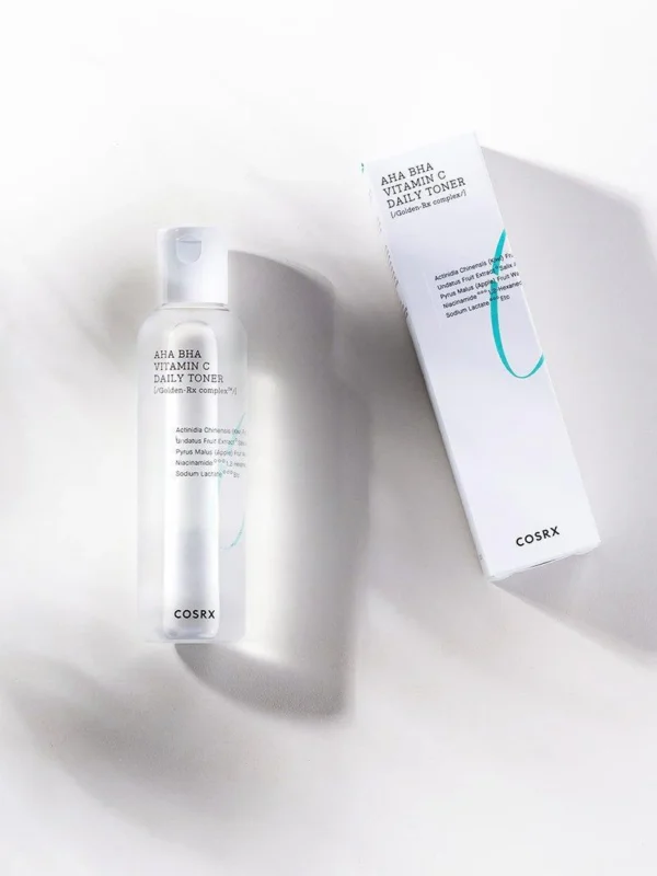 COSRX Refresh AHA/BHA Vitamin C Daily Toner veido tonikas