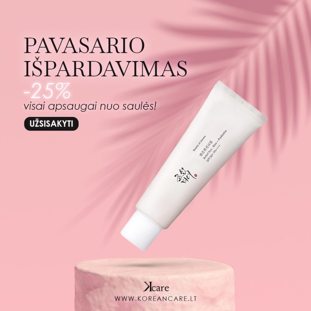 Korėjietiška kosmetika SPF apsaugai nuo saulės – KoreanCare.lt