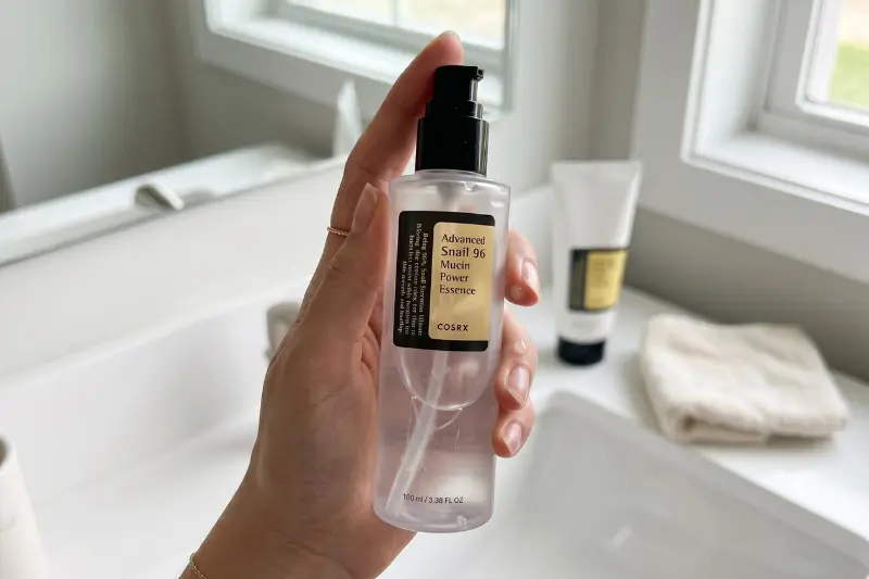 COSRX Advanced Snail 96 Mucin Power Essence veido esencija su sraigių mucinu