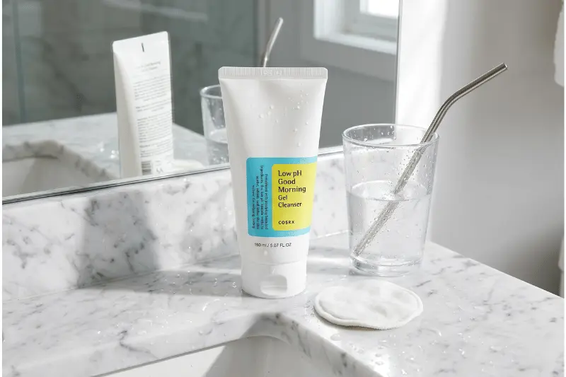 COSRX Low pH Good Morning Gel Cleanser veido prausiklis
