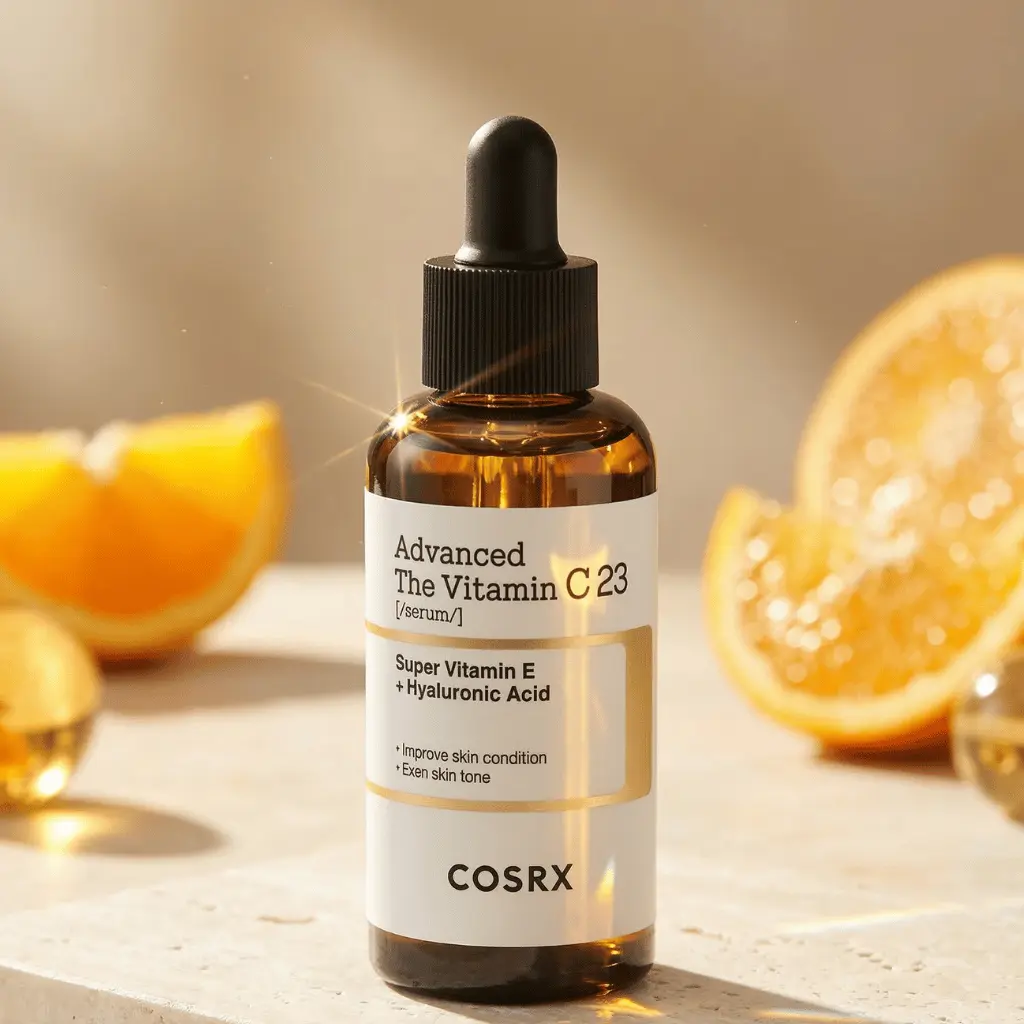 COSRX The Vitamin C 23 Serum koncentruotas veido serumas su grynu vitaminu C ir hialurono rūgštimi