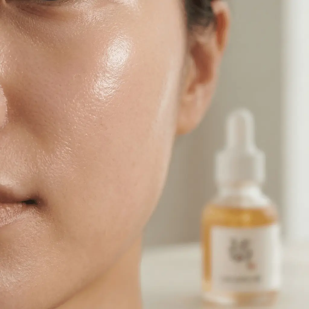 Švytinti oda naudojant Beauty of Joseon produktus