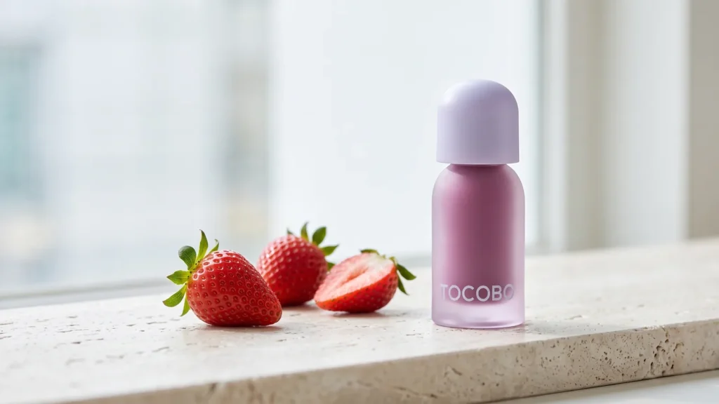 TOCOBO Juicy Berry Plumping Lip Oil Berry – drėkinantis lūpų aliejus Uogų rausva – Kūno odos problemos (korėjietiška kosmetika)