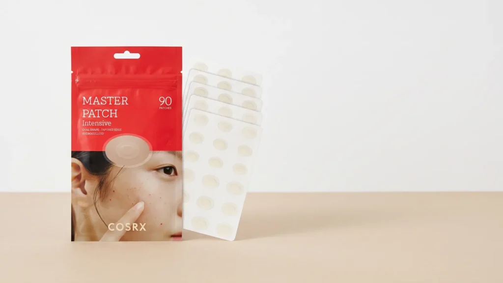 COSRX Master Patch Intensive pleistrai spuogams 90 vnt. – Veido riebalavimasis (korėjietiška kosmetika)