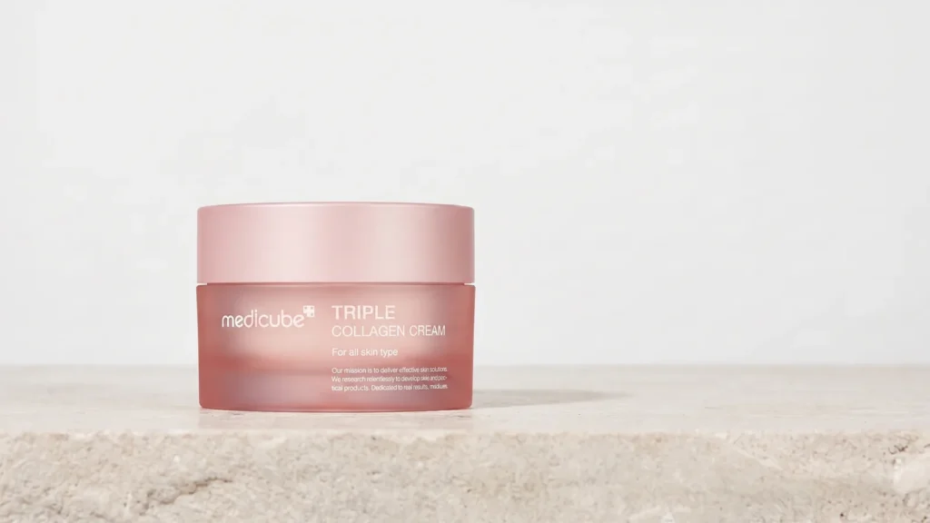 MEDICUBE Triple Collagen Cream 4.0 veido kremas – Minimalistinis gyvenimo būdas ir grožio rutina (korėjietiška kosmetika)