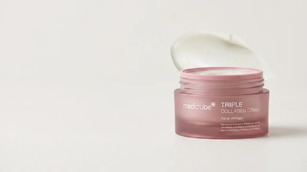 MEDICUBE Triple Collagen Cream 4.0 veido kremas – Pasaulinės grožio tendencijos (korėjietiška kosmetika)