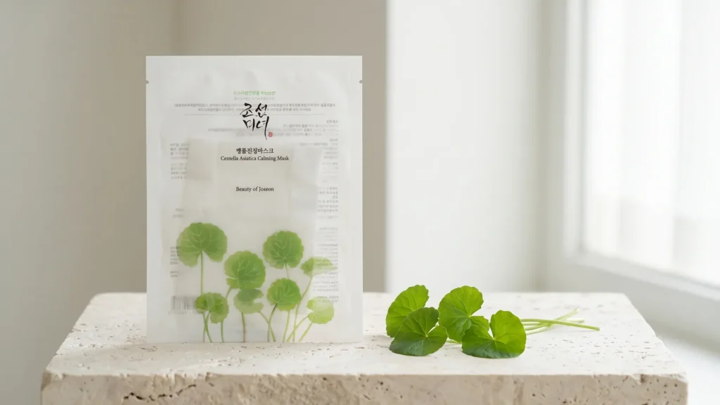 Beauty Of Joseon Centella Asiatica Calming Mask raminanti veido kaukė – Centella Asiatica (korėjietiška kosmetika)