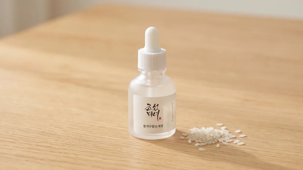Beauty of Joseon Glow Deep Serum Rice + Alpha Arbutin veido serumas – Sprendimai pigmentinėms dėmėms (korėjietiška kosmetika)