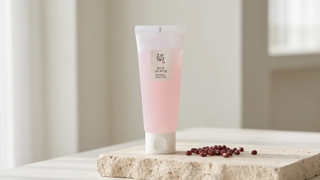 Beauty of Joseon Red Bean Water Gel gelinis veido kremas – Kokią įtaką mityba daro odos išvaizdai (korėjietiška kosmetika)