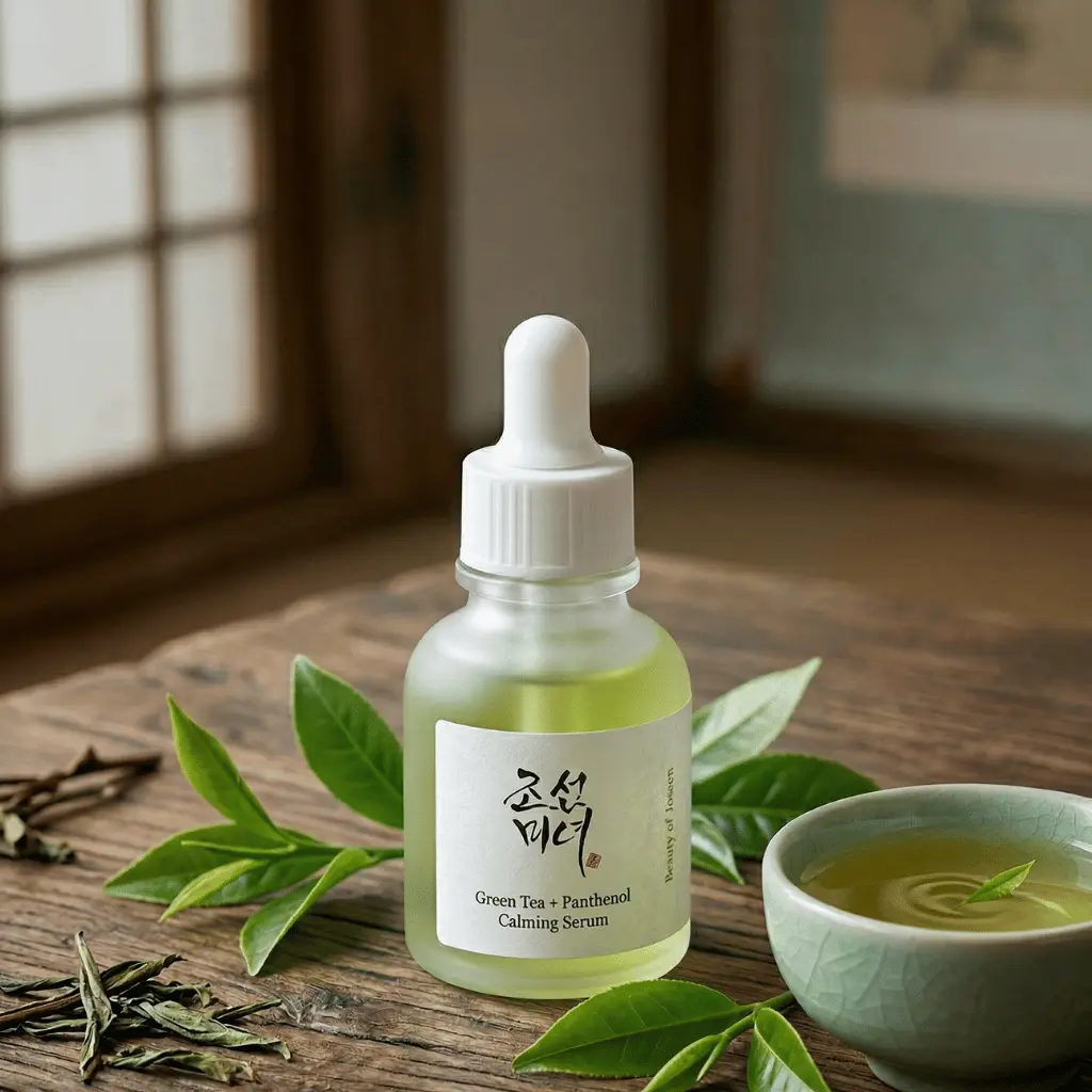 Beauty of Joseon Calming Serum Green tea + Phanthenol raminamasis veido serumas