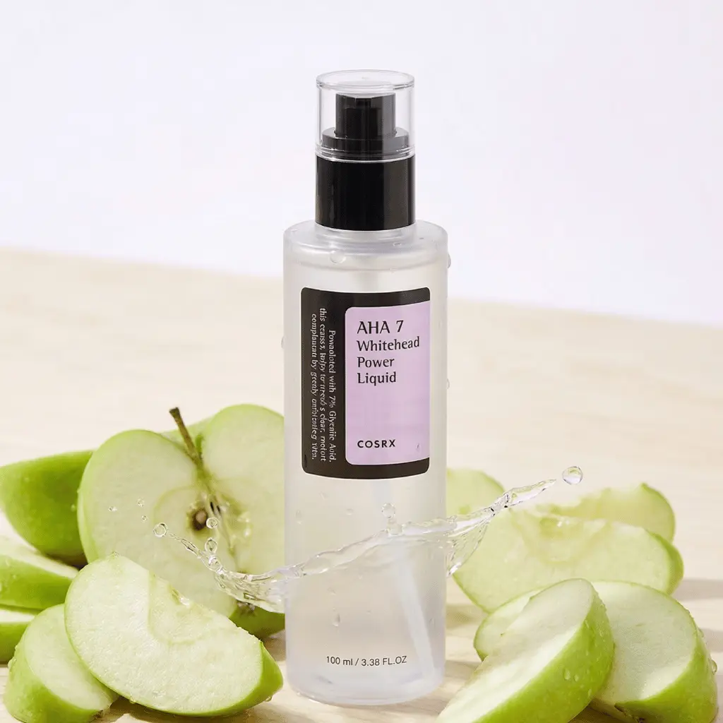 COSRX AHA 7 Whitehead Power Liquid šveičiamoji esencija
