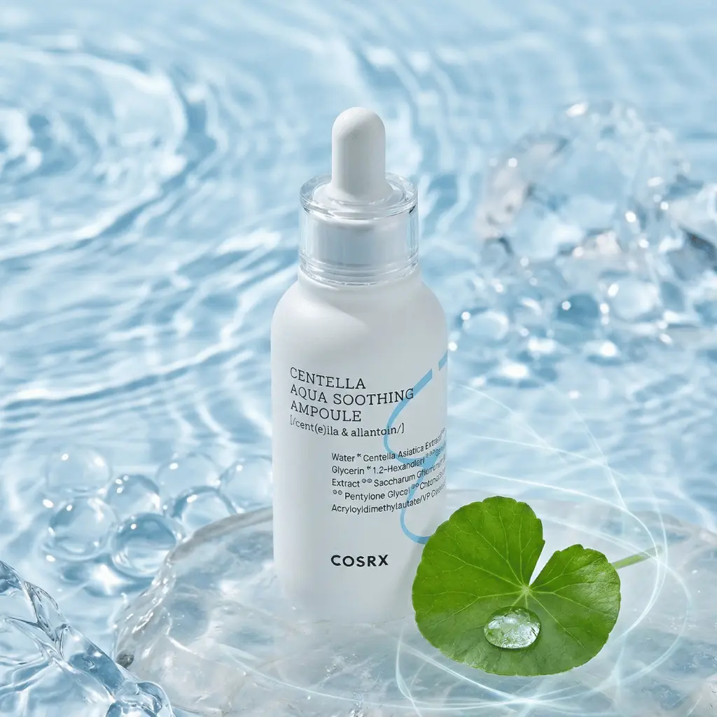 COSRX Hydrium Centella Aqua Soothing Ampoule raminamoji ampulė-serumas