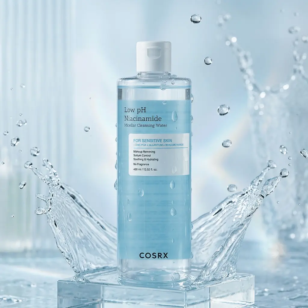 COSRX Low pH Niacinamide Micellar Cleansing Water valomasis micelinis vanduo