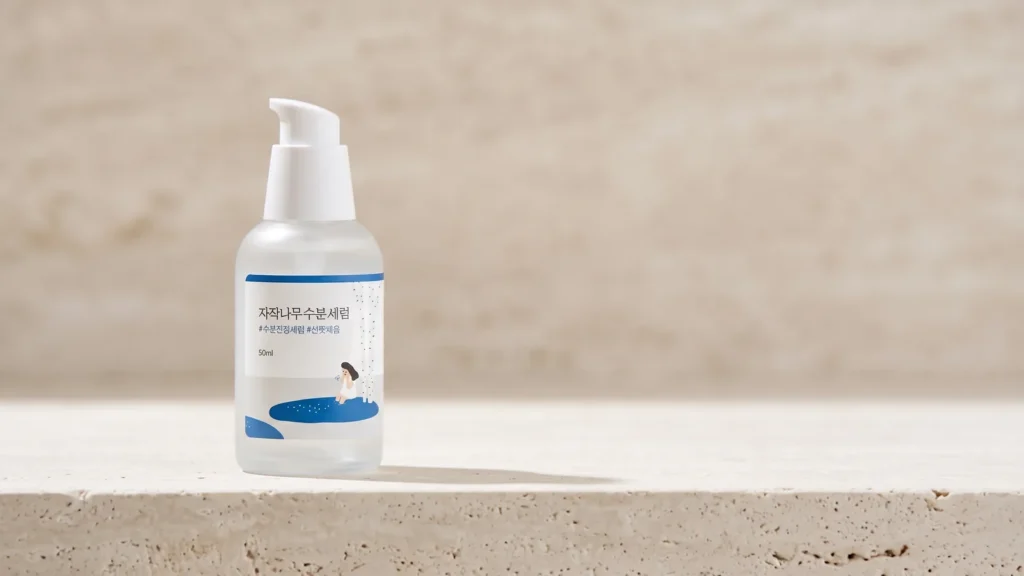 ROUND LAB Birch Juice Moisturizing Serum veido serumas – Gamtos jėga K-Beauty kosmetikoje (korėjietiška kosmetika)