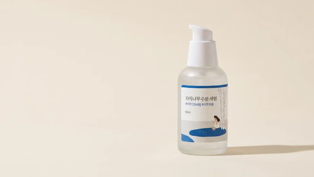 ROUND LAB Birch Juice Moisturizing Serum veido serumas – Kaip susigrąžinti natūralų veido švytėjimą (korėjietiška kosmetika)
