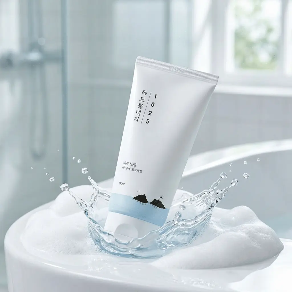 ROUND LAB 1025 Dokdo Cleanser veido prausiklis