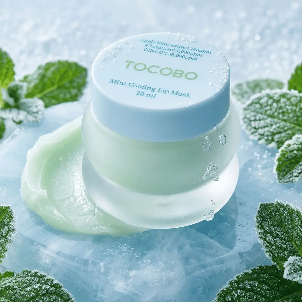 TOCOBO Mint Cooling Lip Mask gaivinanti lūpų kaukė