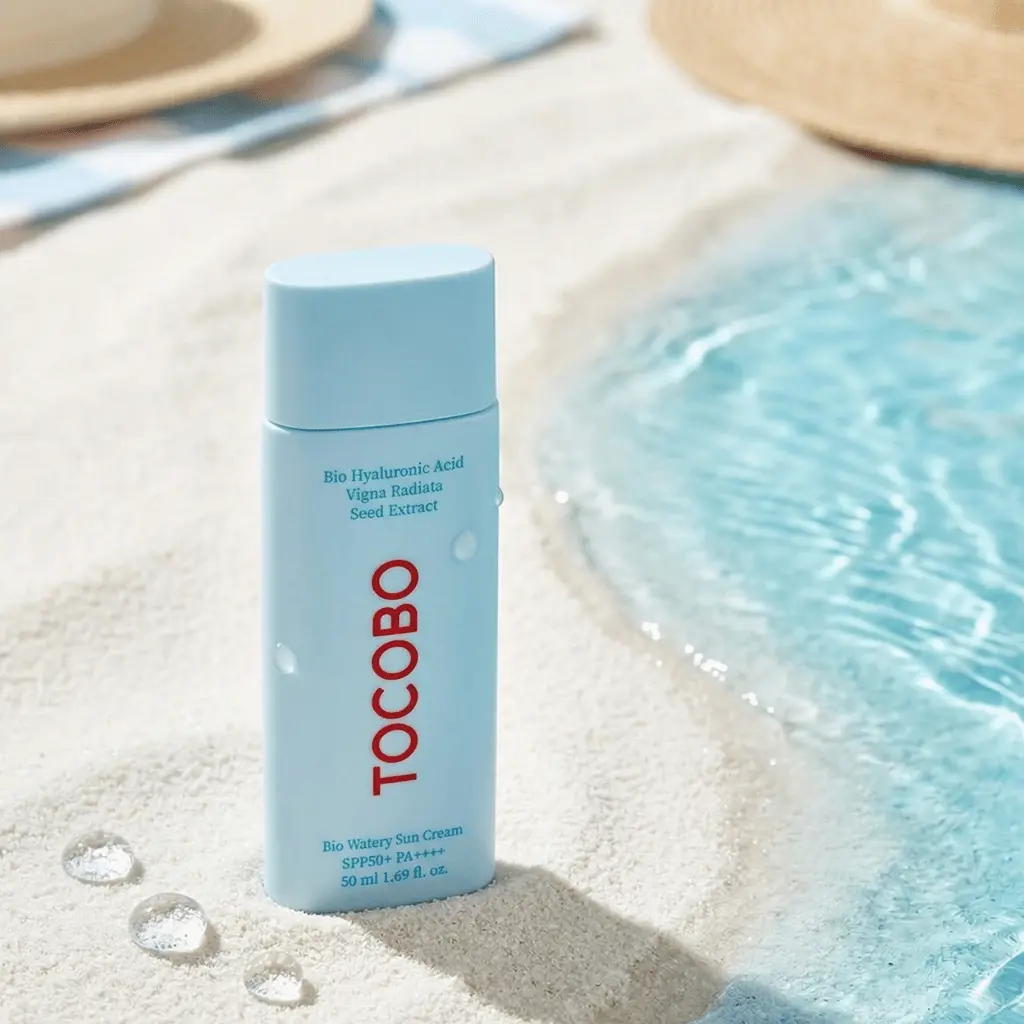 Tocobo Bio Watery Sun Cream SPF50+ apsauginis kremas nuo saulės