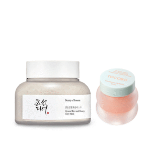 Night Glow Hydration Rinkinys (Veido kaukė + Lūpų kaukė)