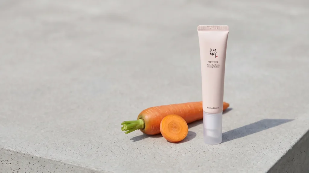 Beauty of Joseon Revive Eye Serum Ginseng + Retinal paakių serumas 10ml – Efektyvios priemonės odos jautrumui mažinti (korėjietiška kosmetika)