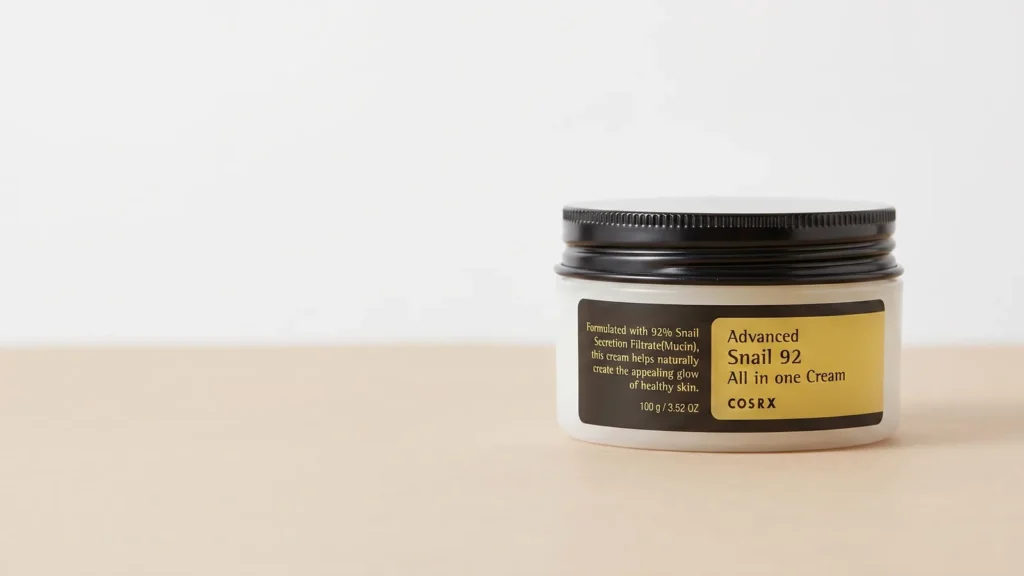 COSRX Advanced Snail 92 All In One Cream veido kremas – COSRX Snail 92 kremas (korėjietiška kosmetika)