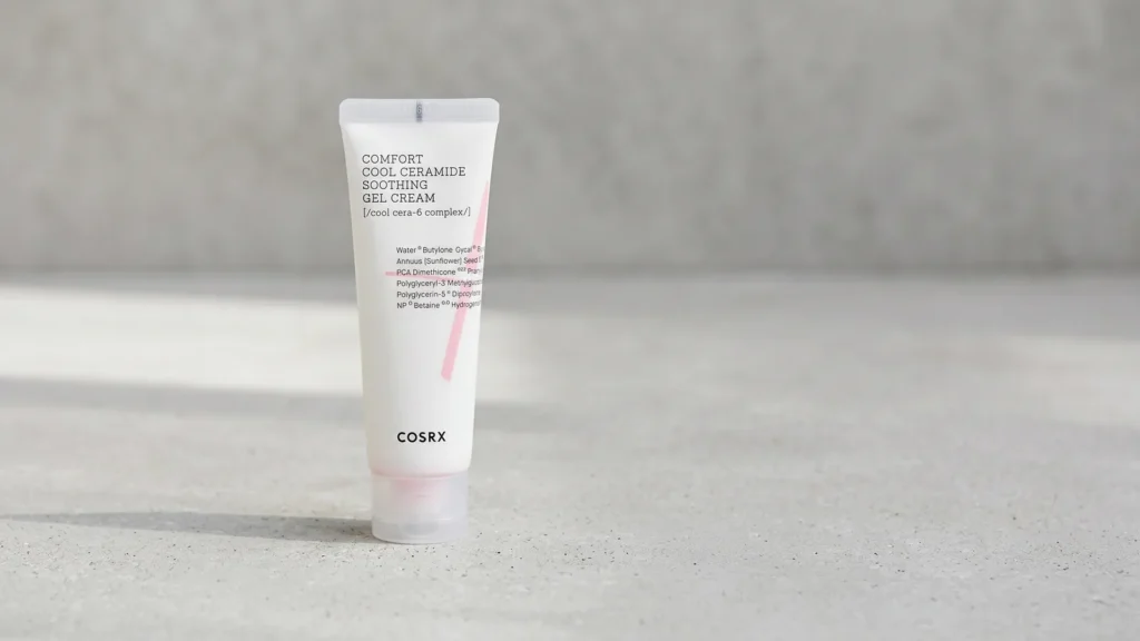COSRX Balancium Comfort Cool Ceramide Soothing Gel Cream veido kremas – Keramidai (korėjietiška kosmetika)