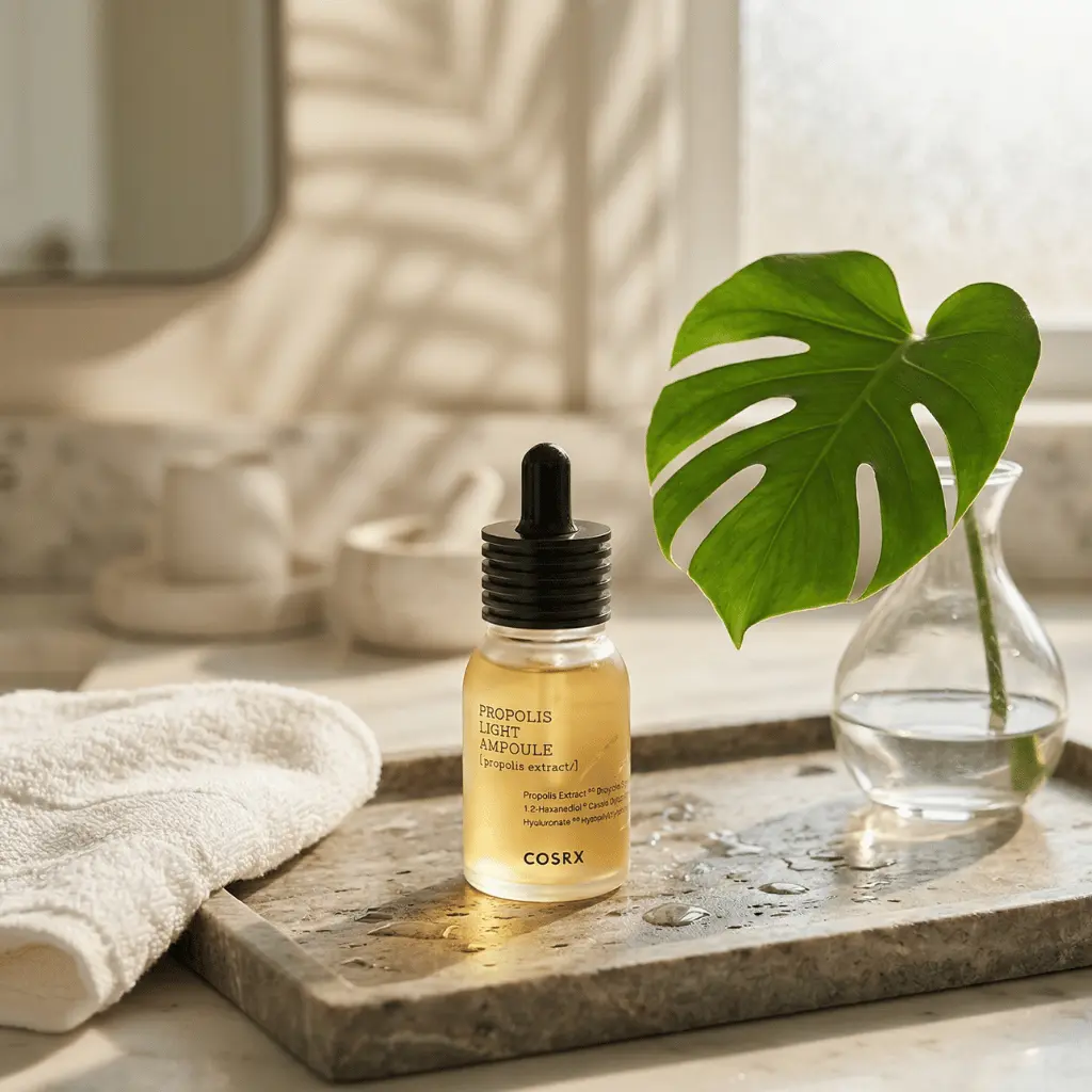 COSRX Propolis Light Ampoule veido ampulė su propoliu