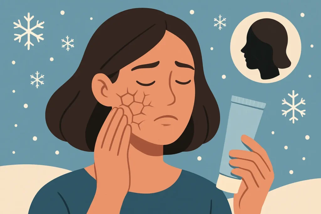 Dehidratuota oda žiemą: rutina, kuri veikia