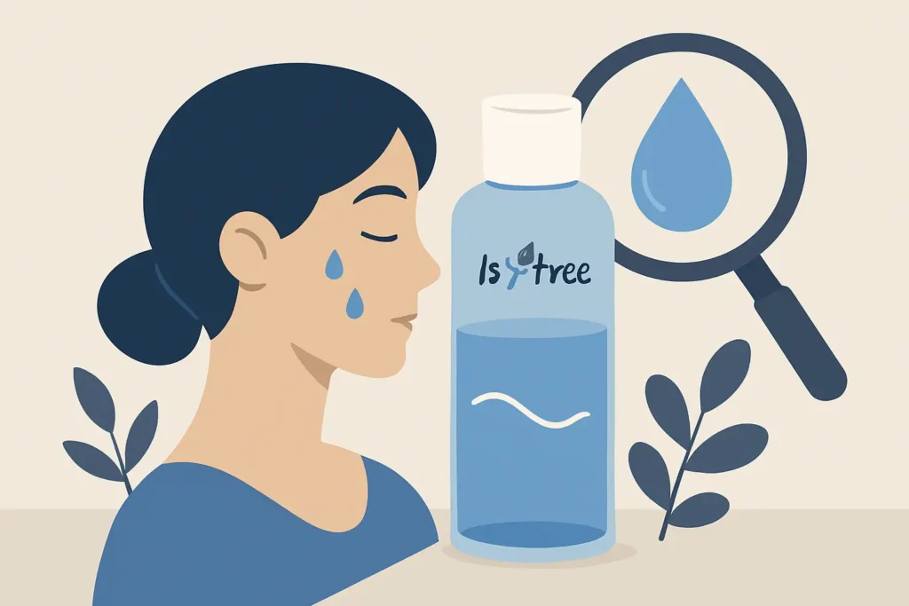 Isntree Hyaluronic Acid Toner apžvalga be miglos