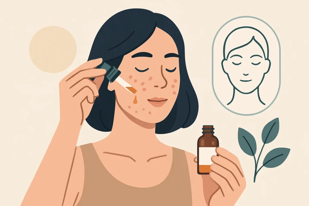 Propolio serumas: mažiau paraudimo ir spuogų