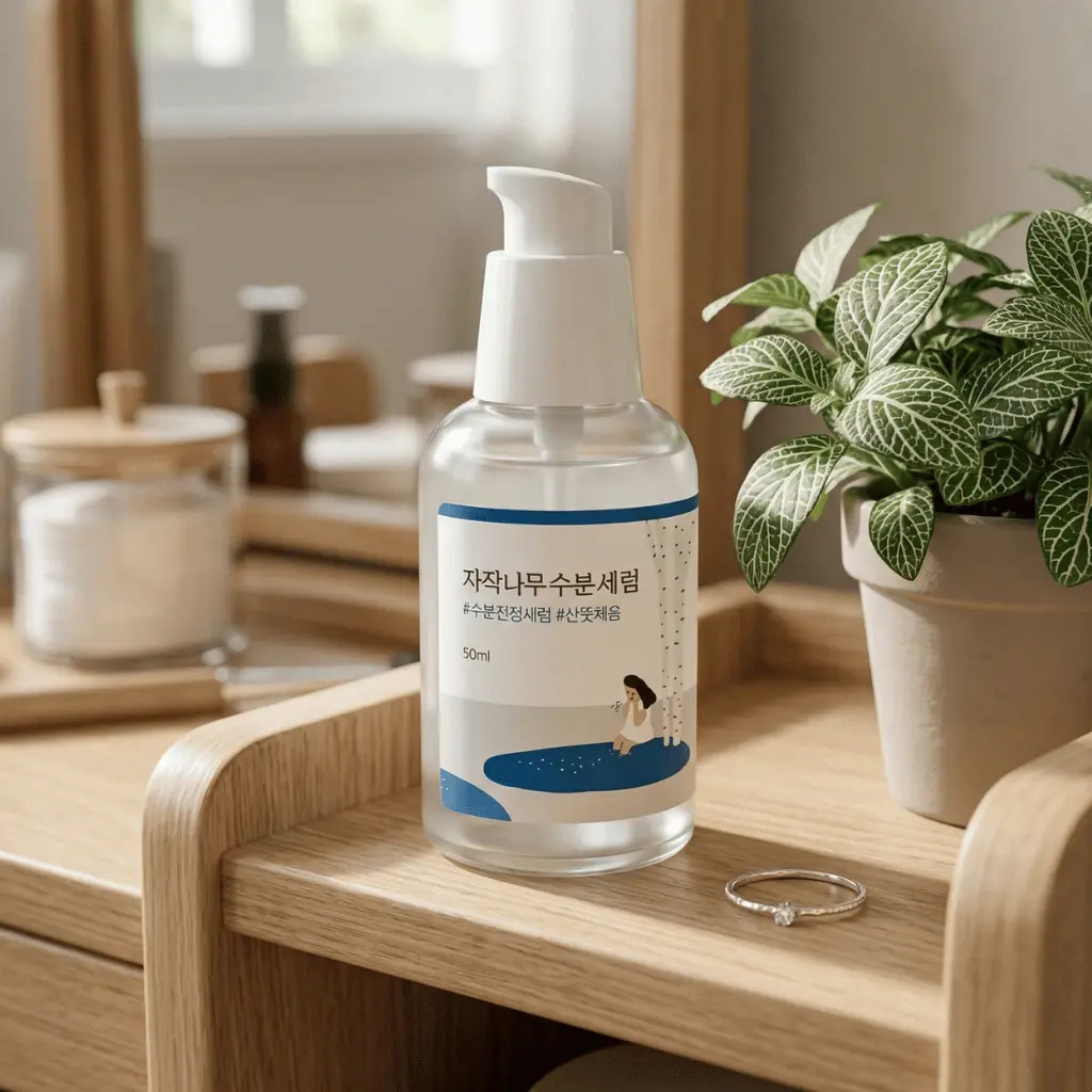 ROUND LAB Birch Juice Moisturizing Serum veido serumas