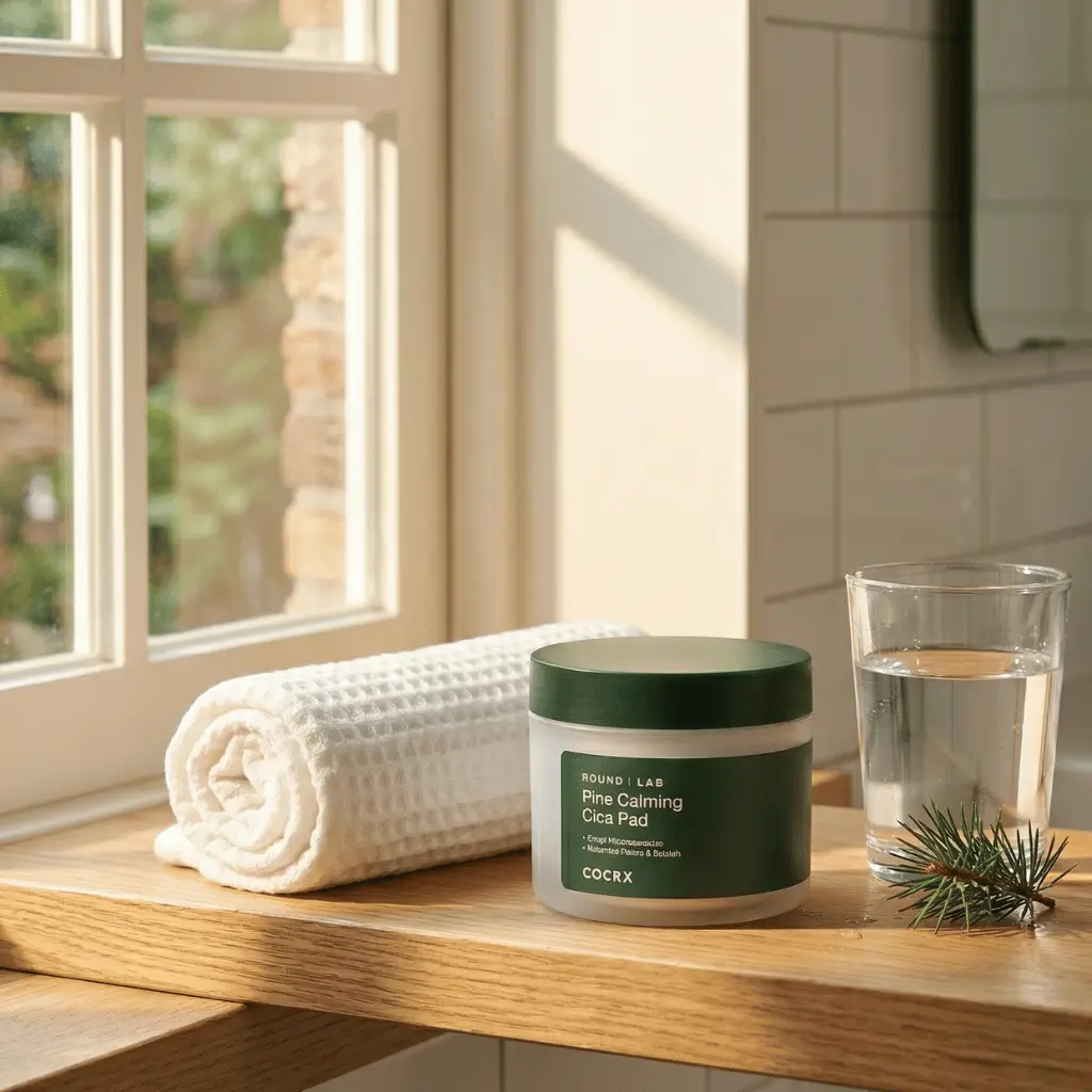 ROUND LAB Pine Calming Cica Pad veido padeliai