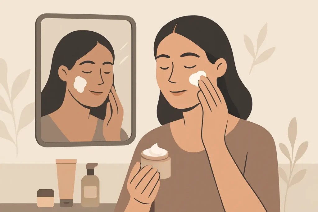 Sausa ar dehidratuota oda? Rutina, kuri veikia