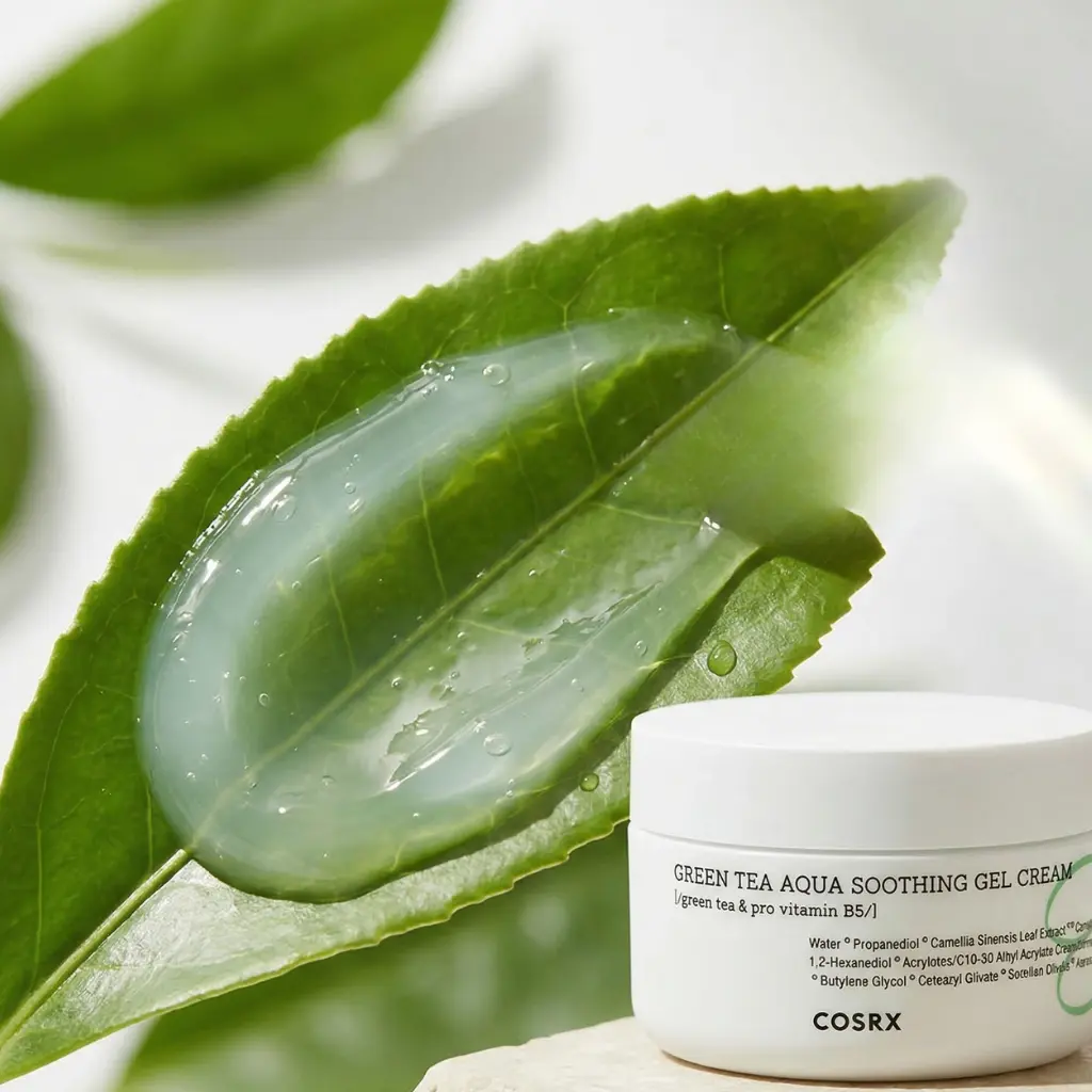 Raminantis gelinis kremas COSRX Hydrium Green Tea