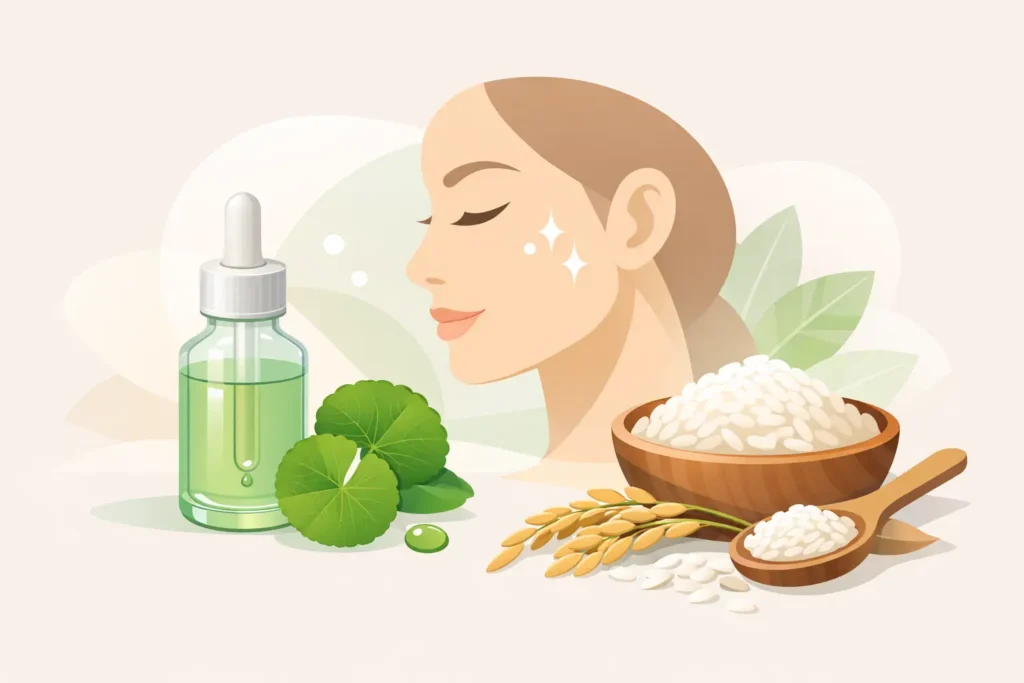 Cica ar ryžių ekstraktas veidui?