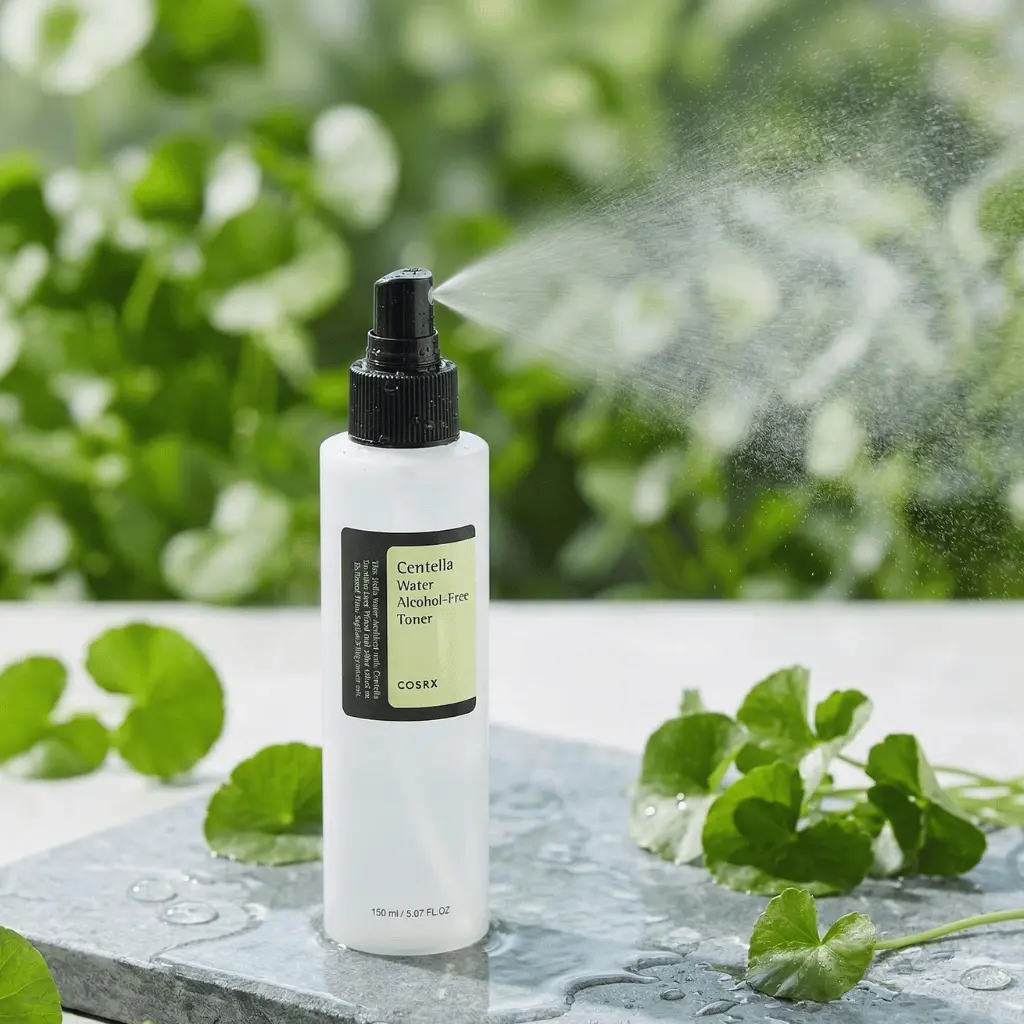 COSRX Centella Water Alcohol-Free Toner purškiamas veido tonikas