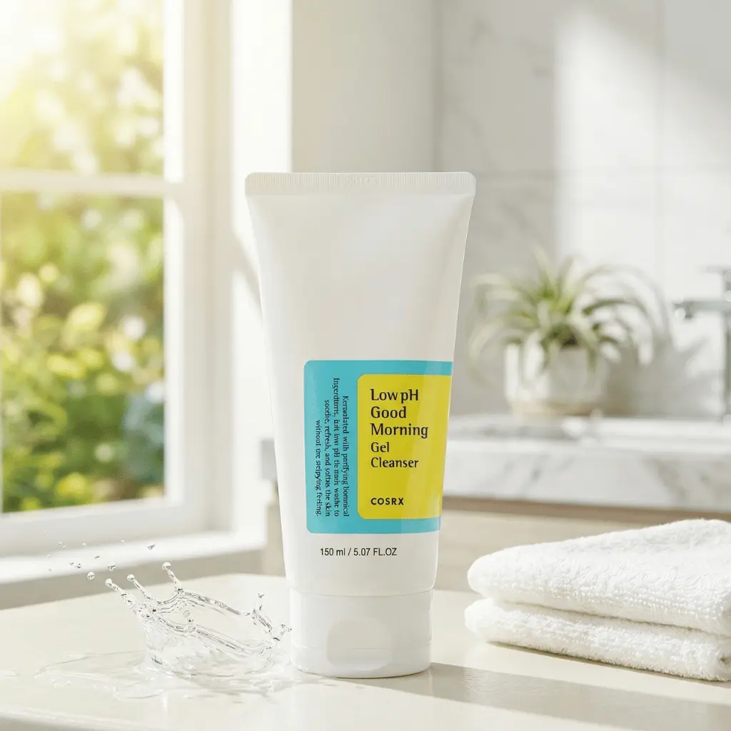 COSRX Low pH Good Morning Gel Cleanser veido prausiklis
