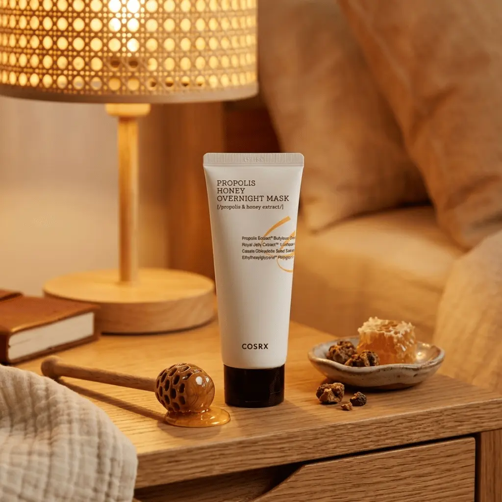 COSRX Propolis Honey Overnight Mask naktinė veido kaukė su propoliu