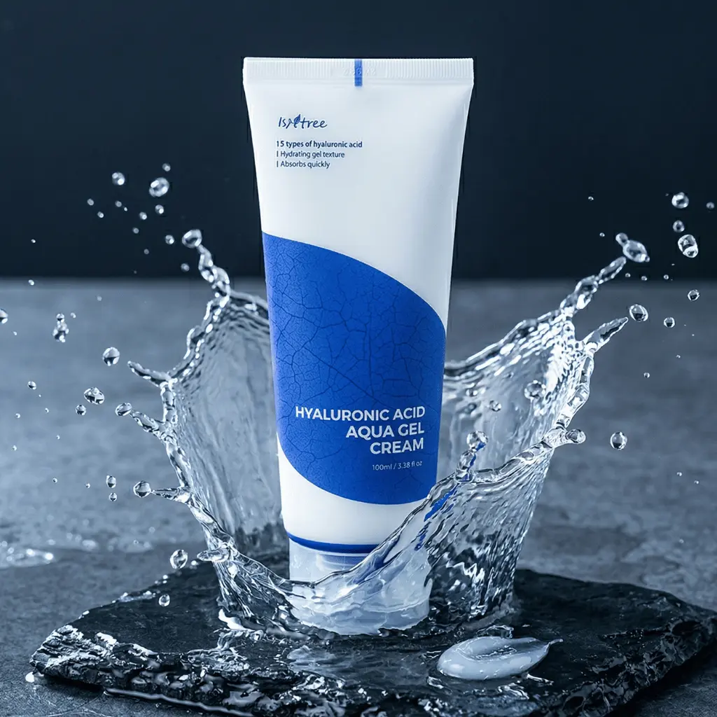 Isntree Hyaluronic Acid Aqua Gel Cream gelinis veido kremas vyrams