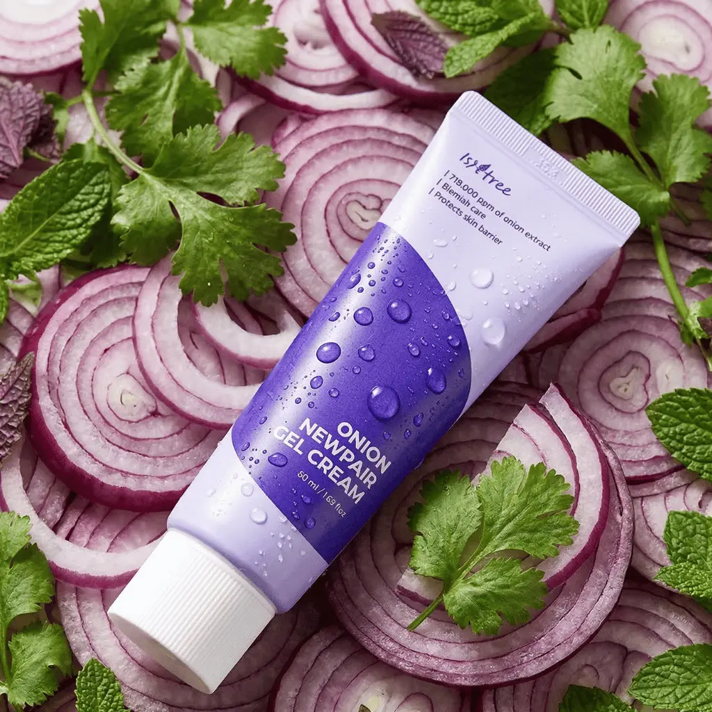Isntree Onion Newpair Gel Cream daugiafunkcis kremas
