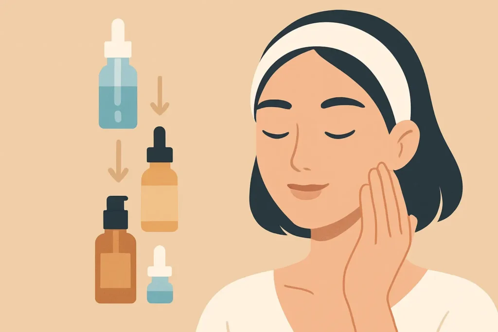 Kaip sluoksniuoti serumus K-beauty rutinoje