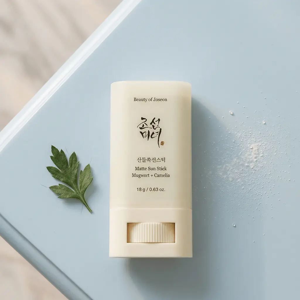 Beauty of Joseon Matte Sun Stick Mugwort + Camelia SPF50+ pieštukinė apsauga nuo saulės