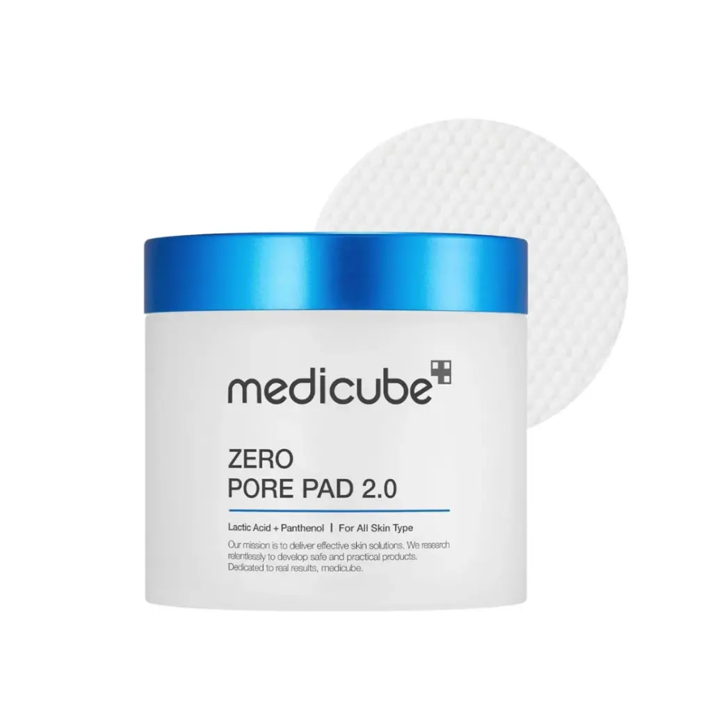 Medicube Zero Pore Pad 2.0 tonizuojamieji veido padeliai su AHA ir BHA rūgštimis