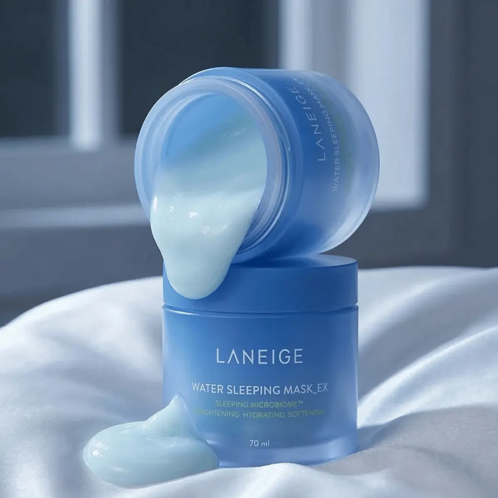 Laneige naktinė veido kaukė intensyviam drėkinimui