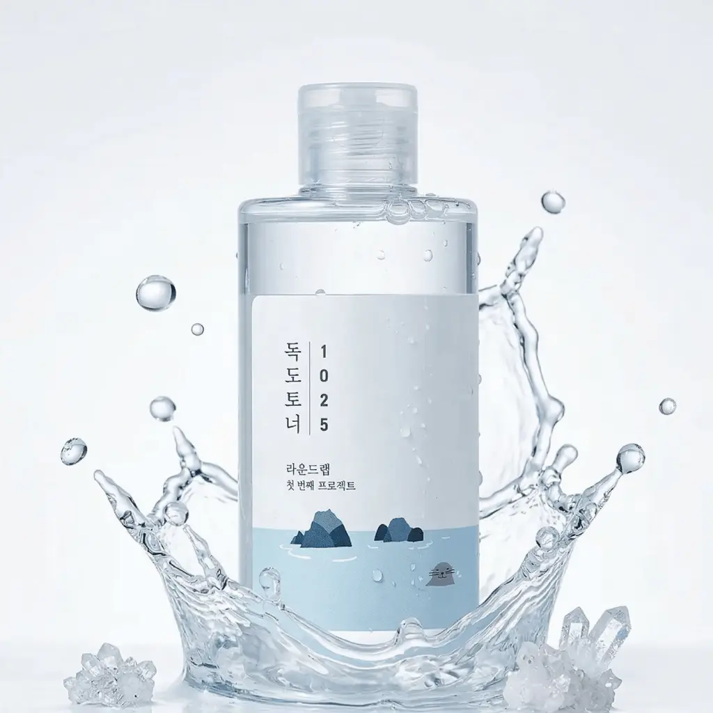 Round Lab 1025 Dokdo Toner švelnus tonikas jautrios odos barjerui